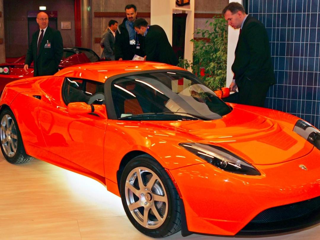 and in 2006 news of teslas plans for a battery powered car with a range of 200 miles per charge helped raise the profile of electric vehicles fe1d1