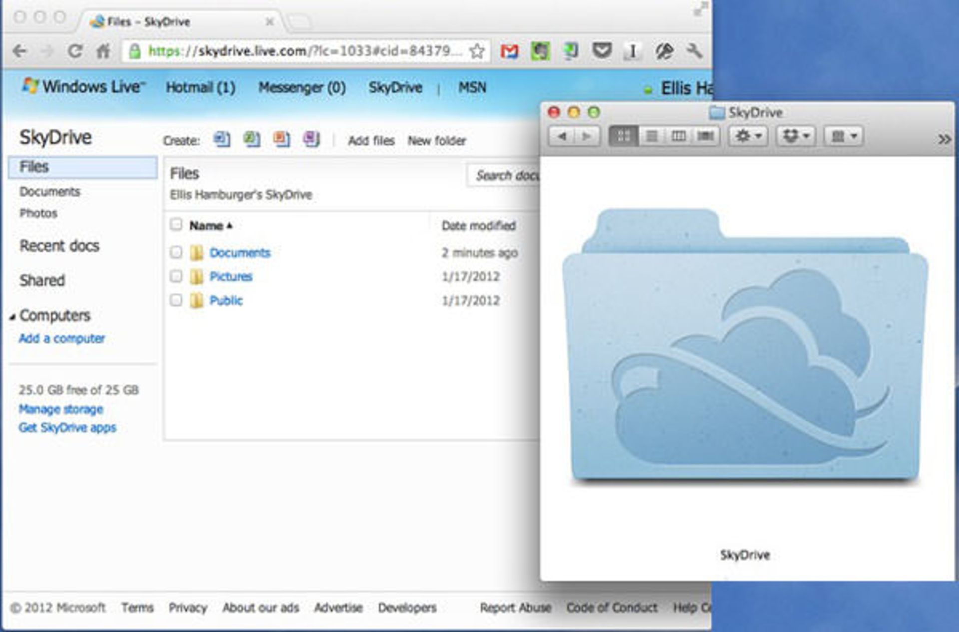 skydrive