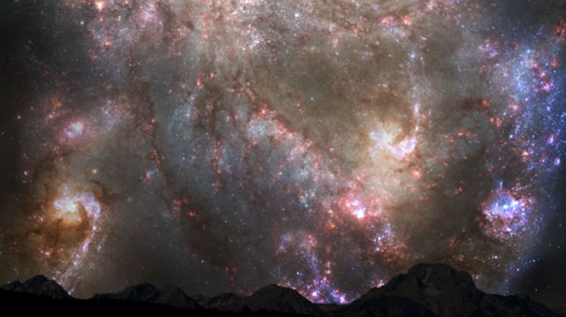 برخورد کهکشان ها