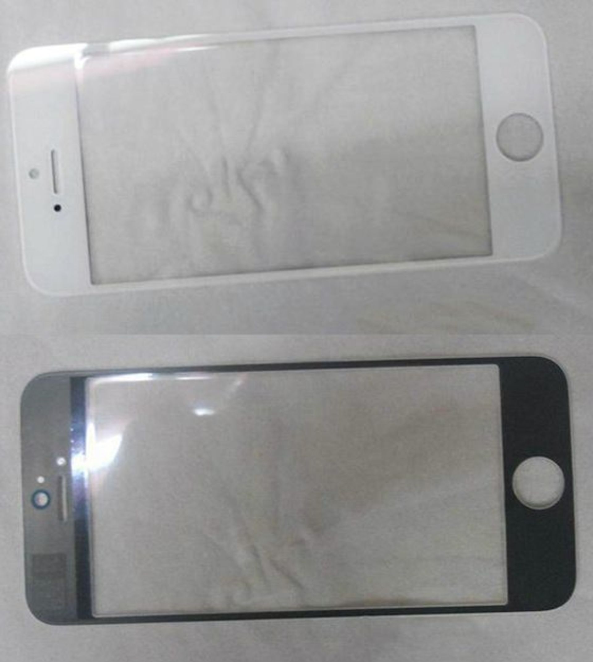 white iphone 2012 front panel