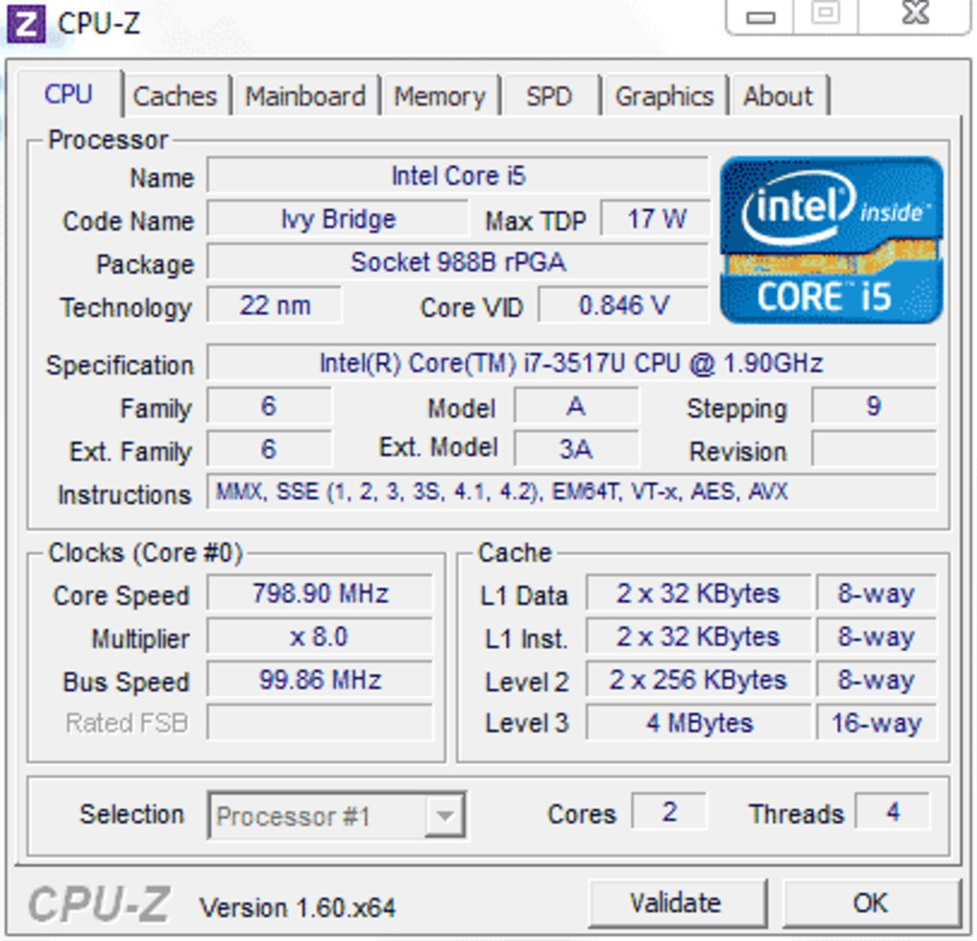 سری ۹ سامسونگ cpuz
