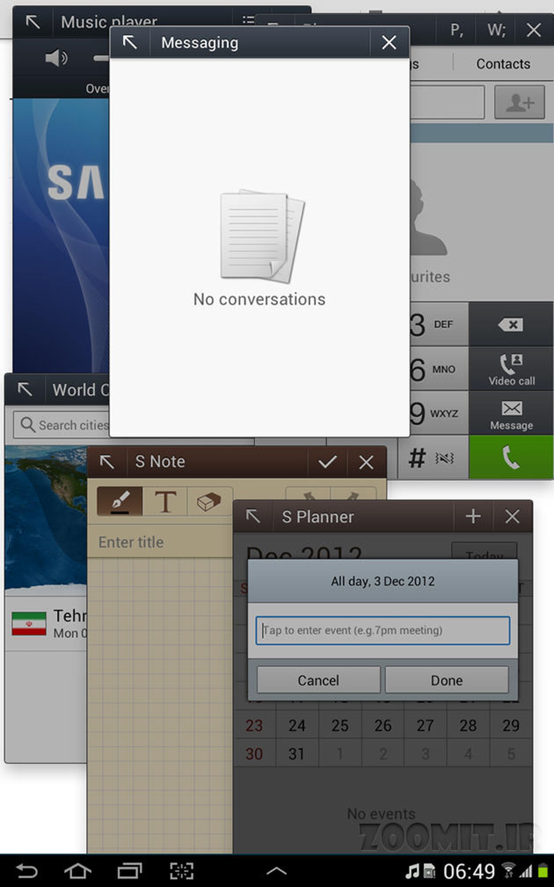 galaxy note 10.1 mini apps