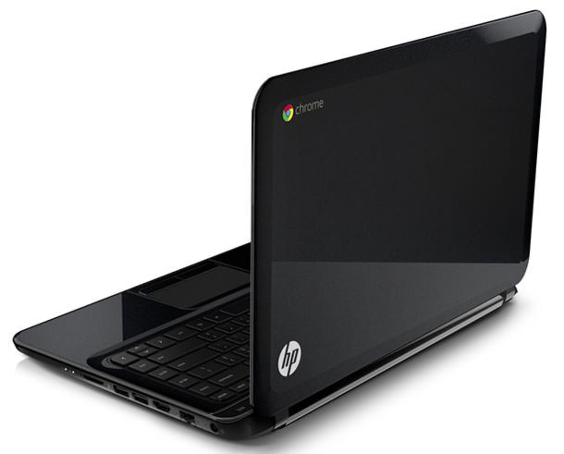HP Chromebook left-rear facing 1020 verge super wide