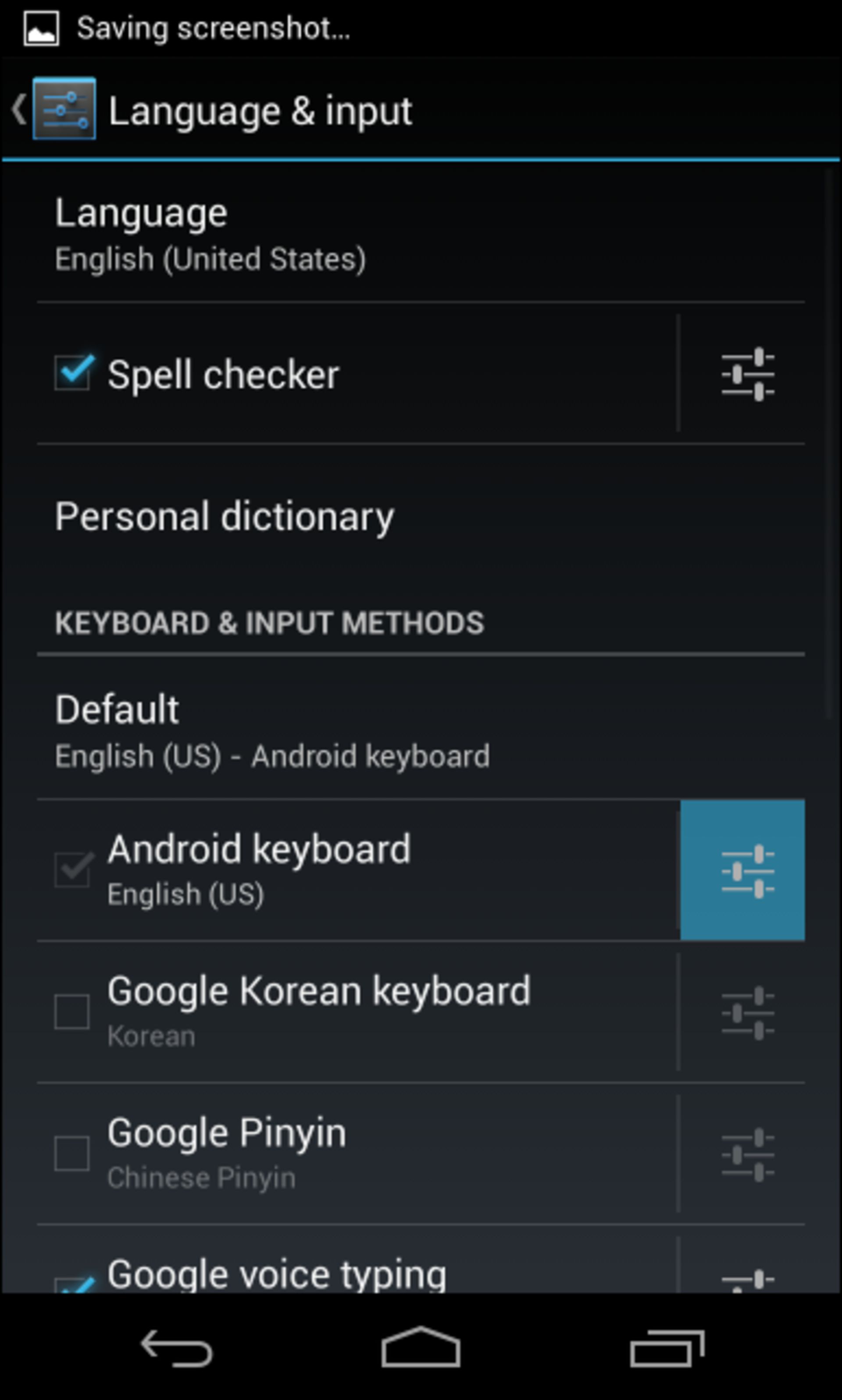 open-android-keyboard-settings