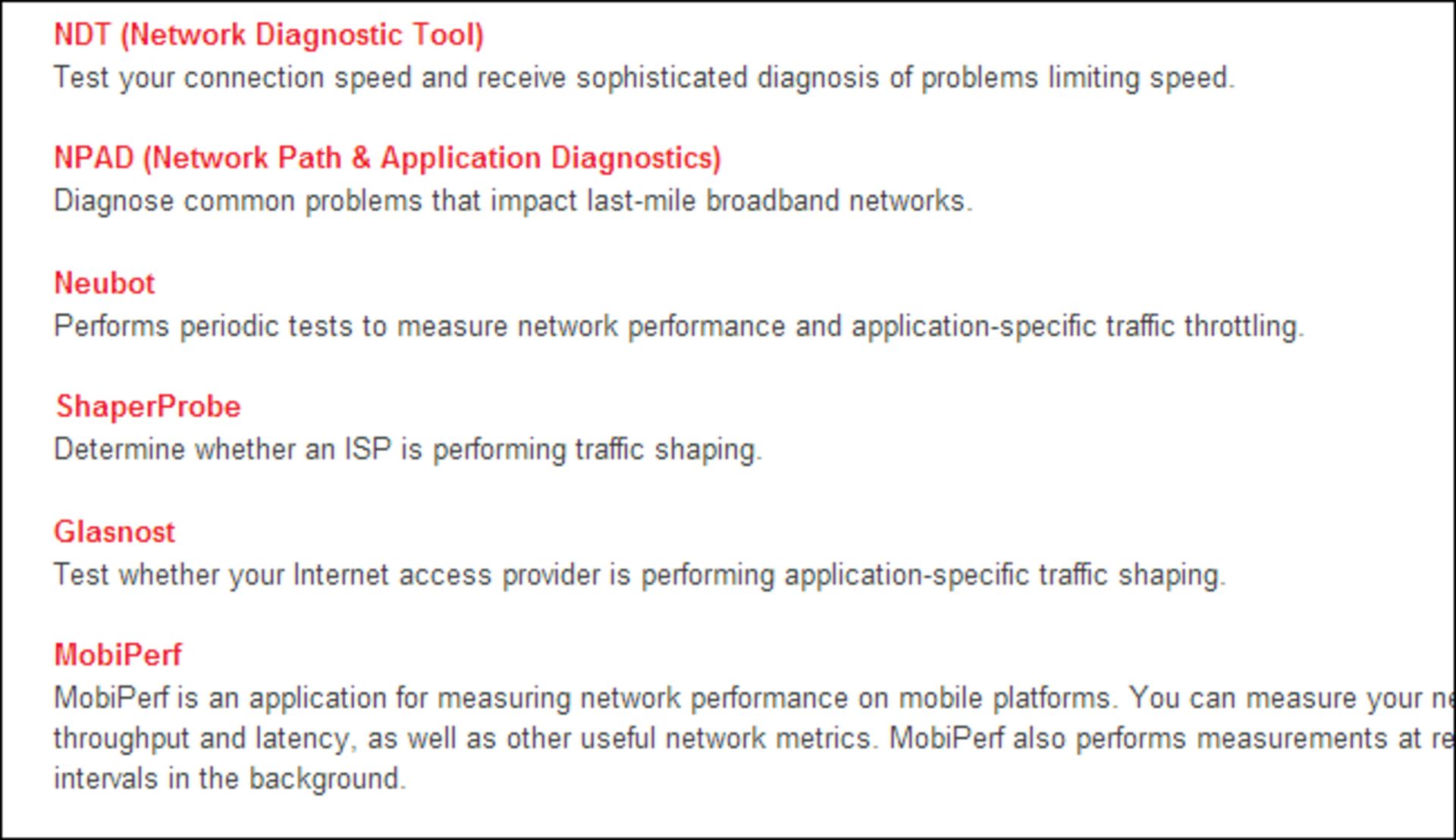 m-lab-internet-connection-testing-tools