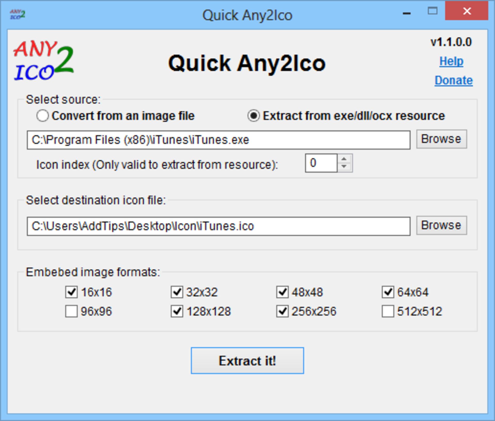 Quick-Any2Ico Extract