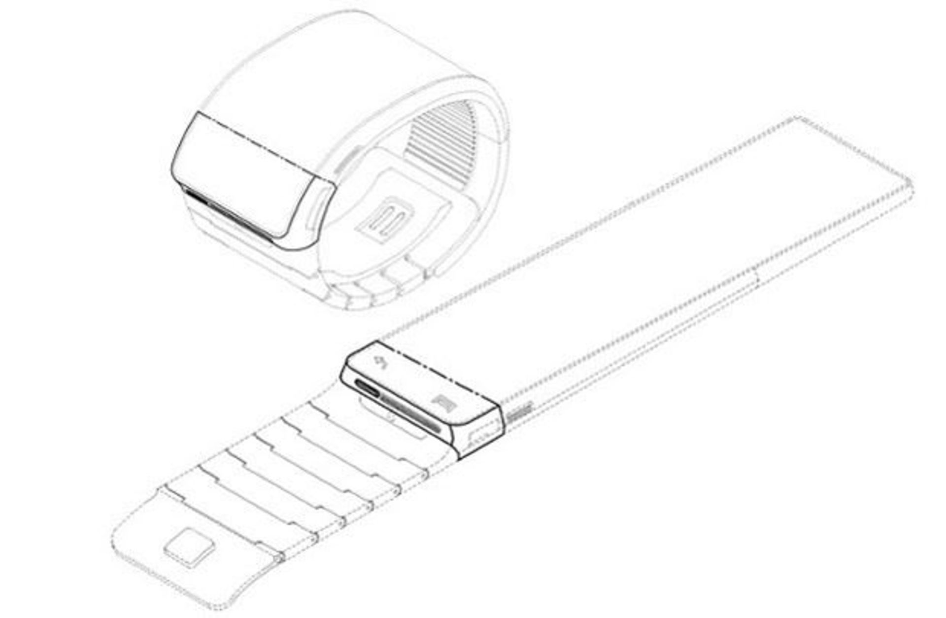 samsung smart watch patent