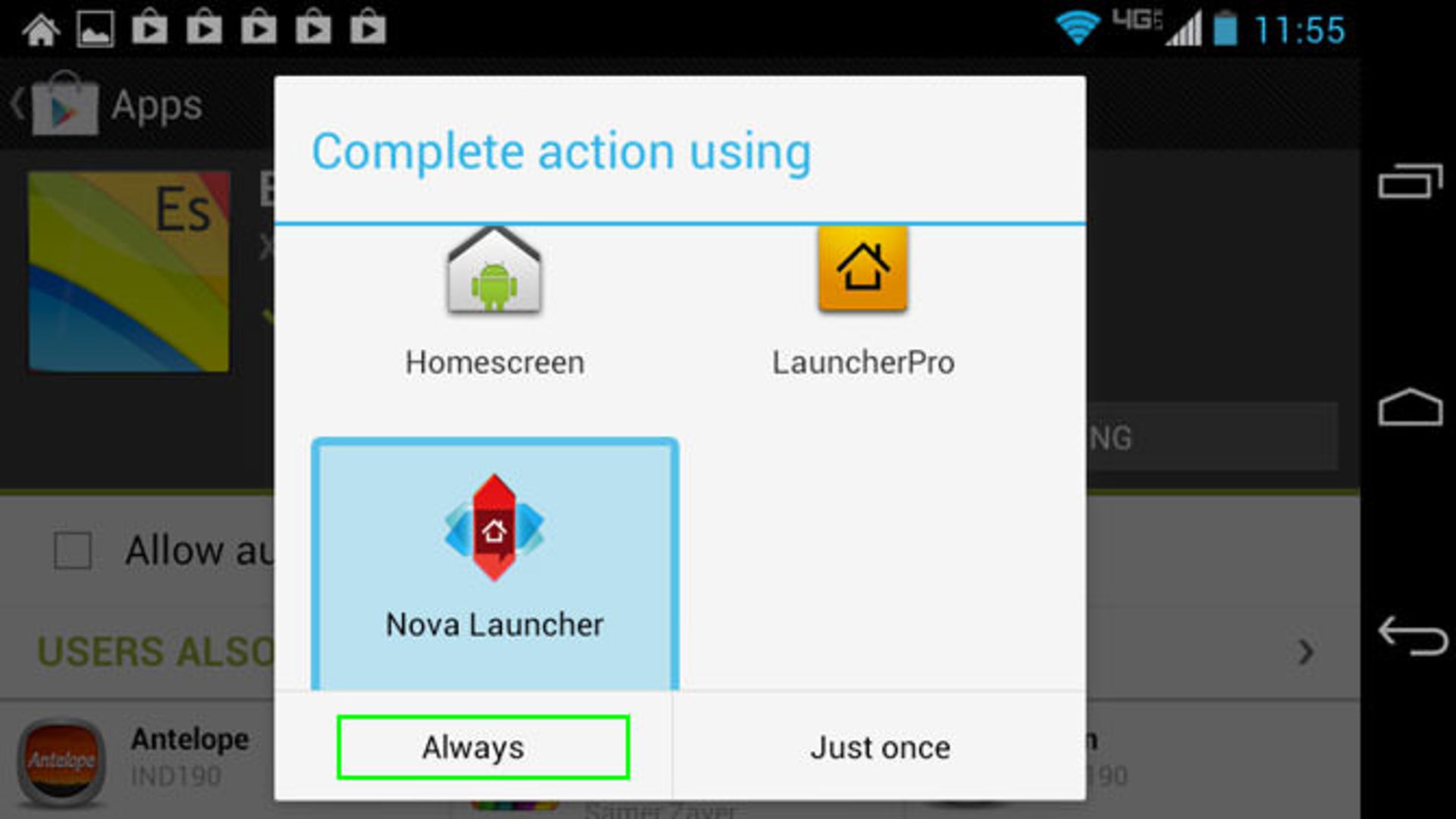 complete-action-launcher