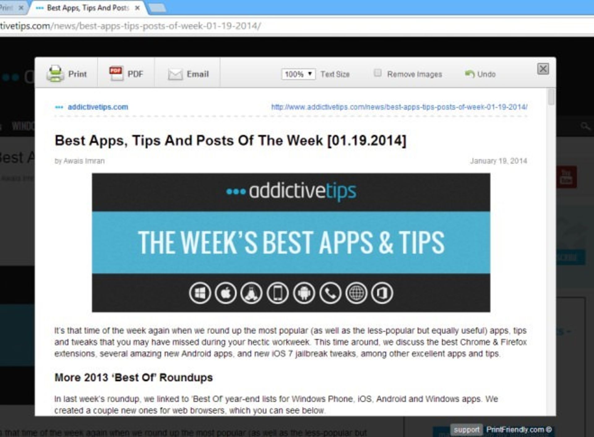 Print-Friendly-PDF Main