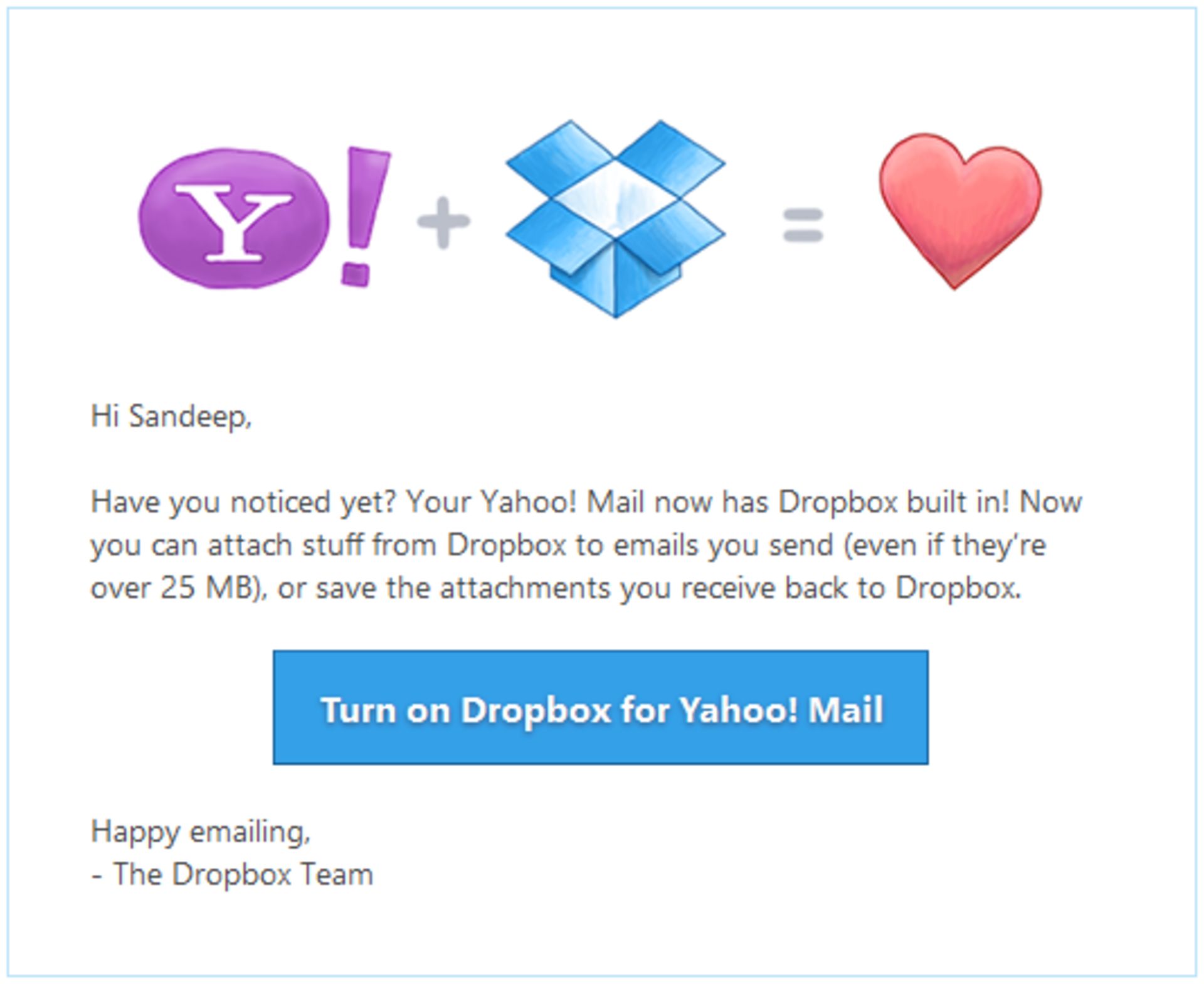 Dropbox-Yahoo-Mail