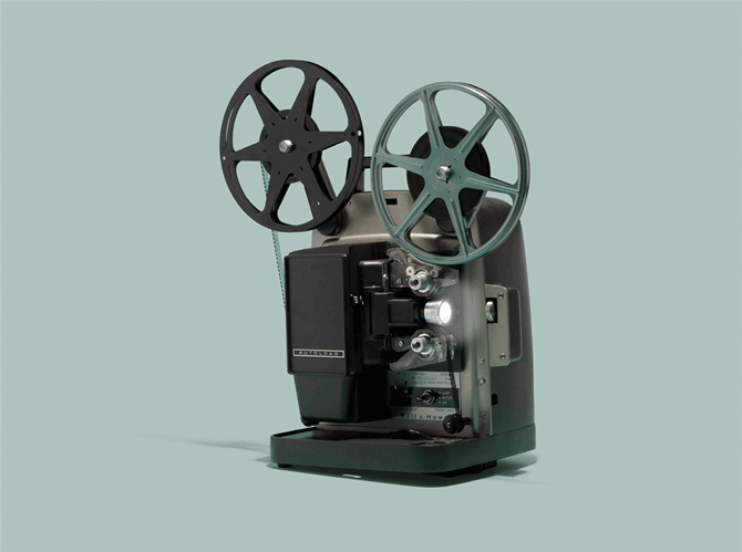 Relics of Technology Film Projector