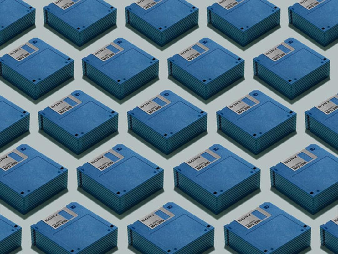 Relics of Technology Floppy verge super wide