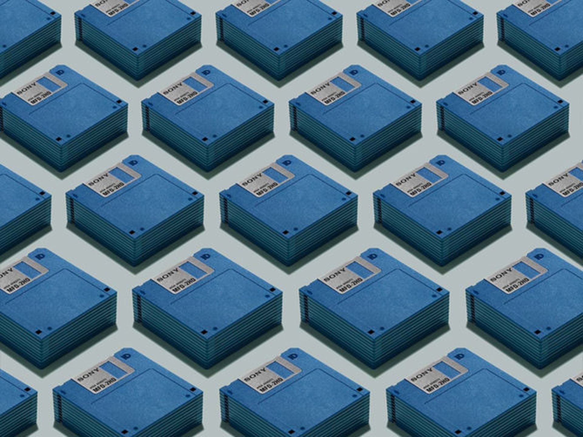 Relics of Technology Floppy verge super wide