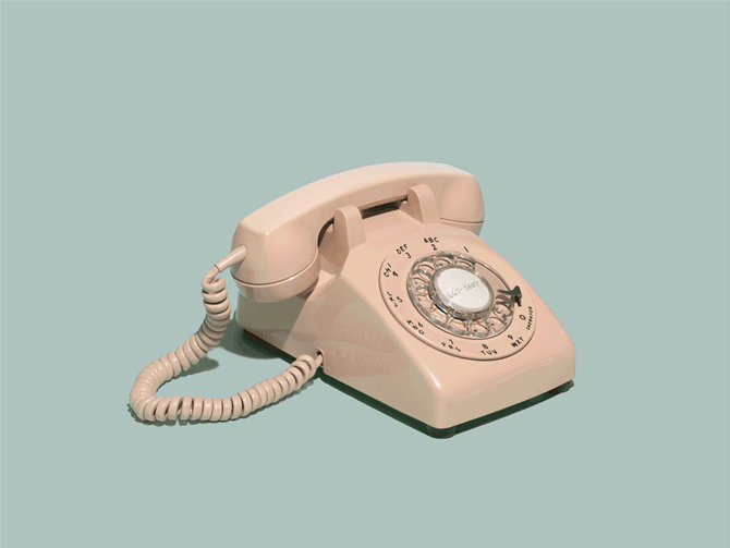 Relics of Technology Rotary Phone