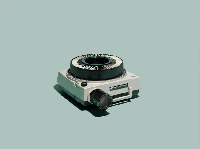 Relics of Technology Slide Projector