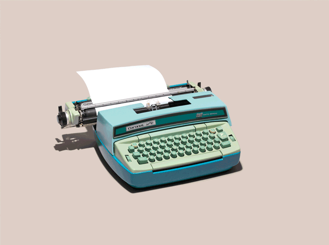 Relics of Technology Typewriter