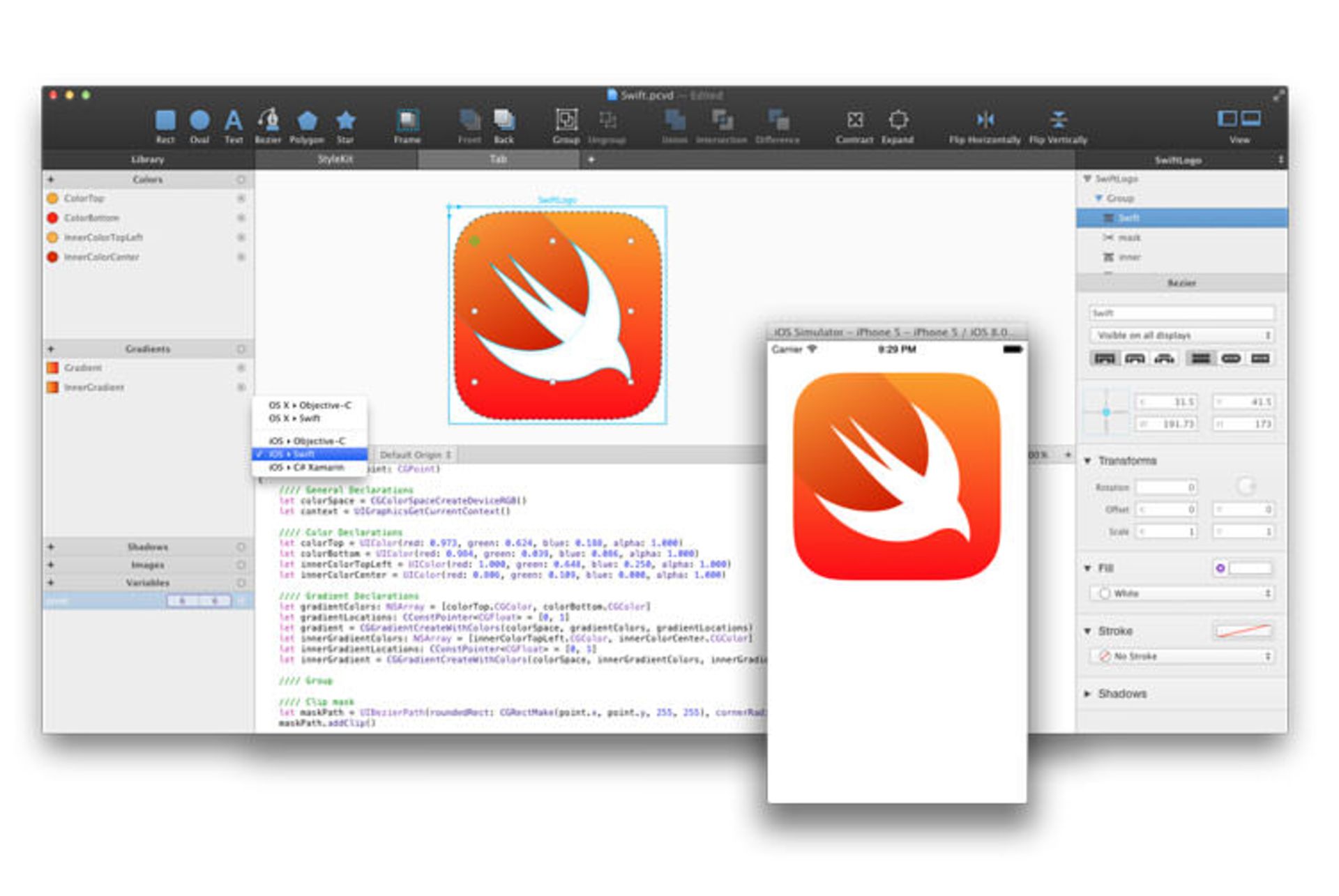 paintcode swift