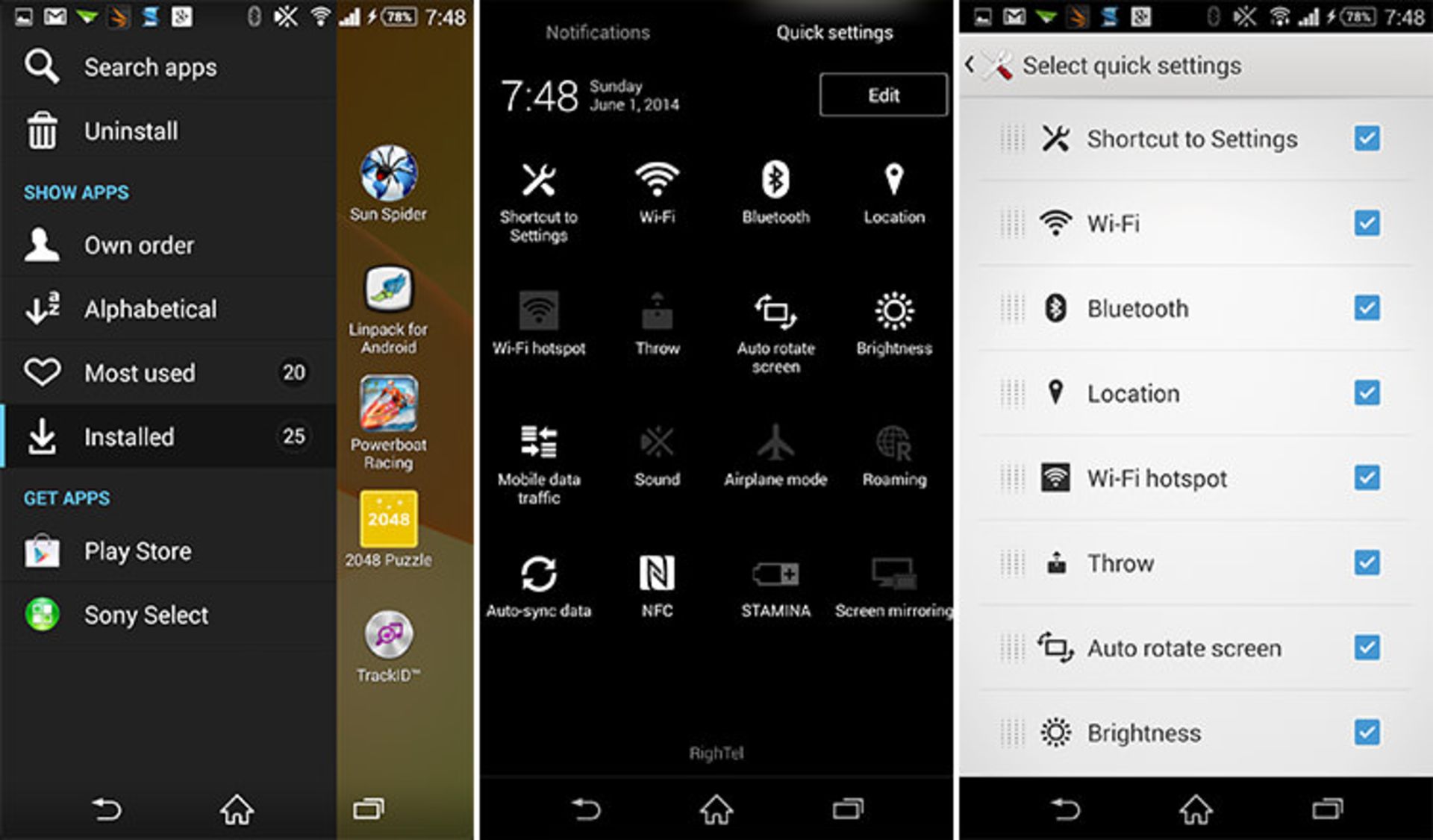 scr link xperia Z2 2