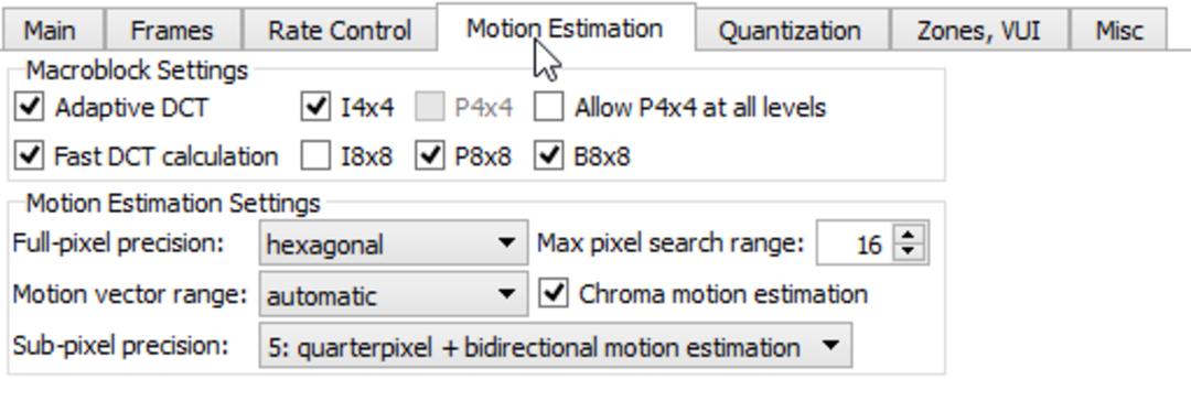 motion-x264