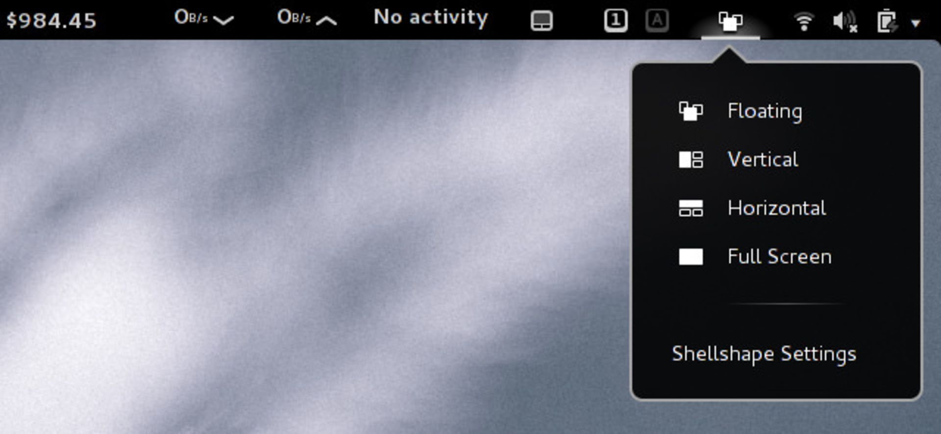 gnome extension shellshape