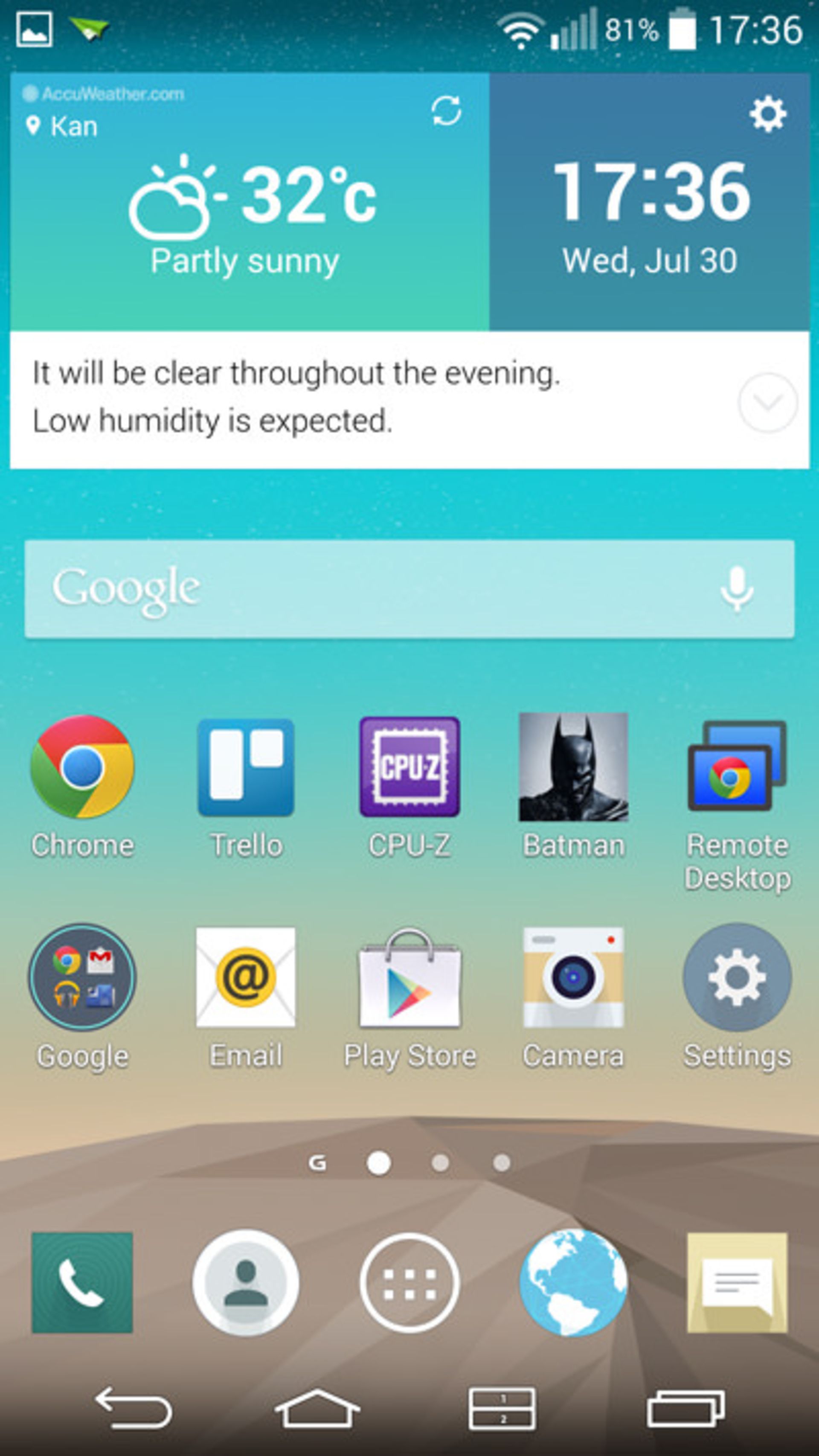 Smart Notices LG G3