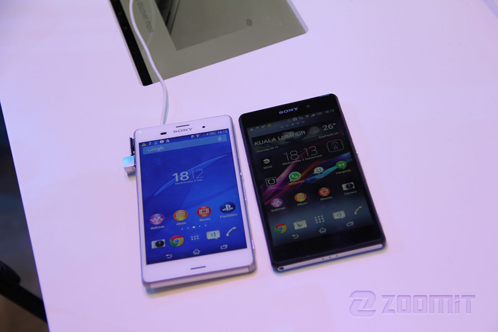 اکسپریا زد ۳ در مقابل زد ۲