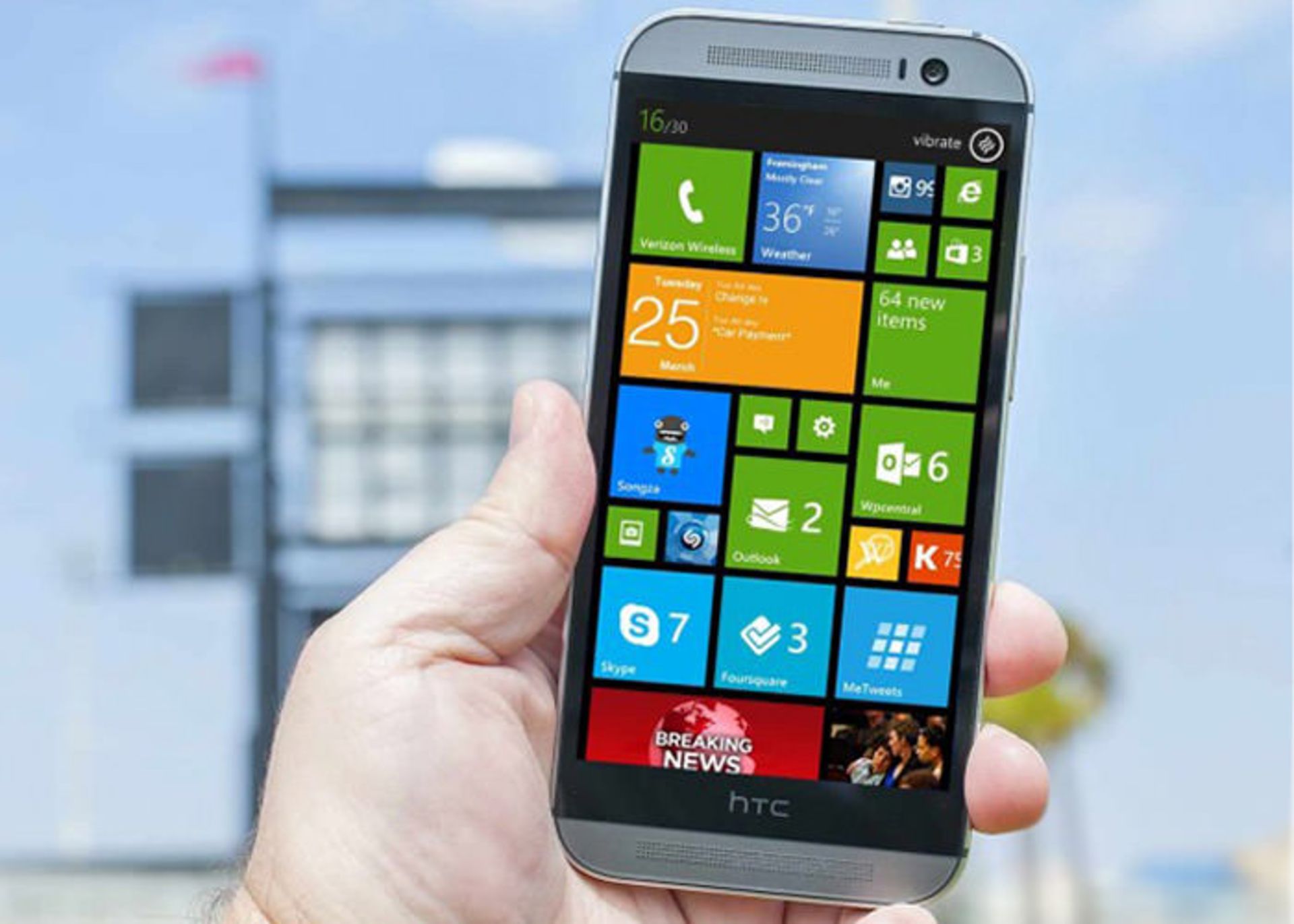Windows Phone HTC One