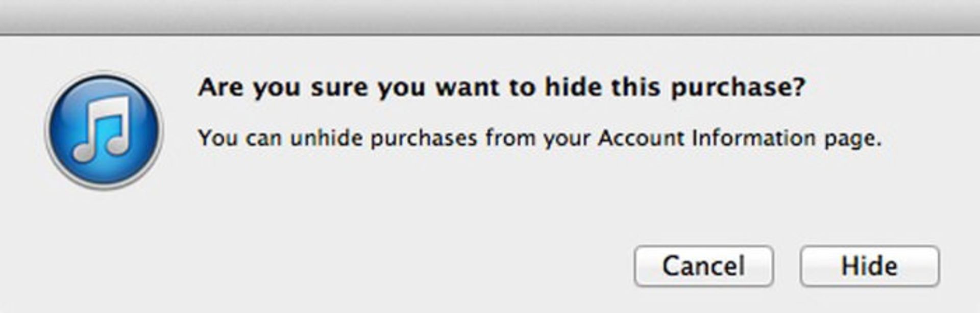 hide purchase