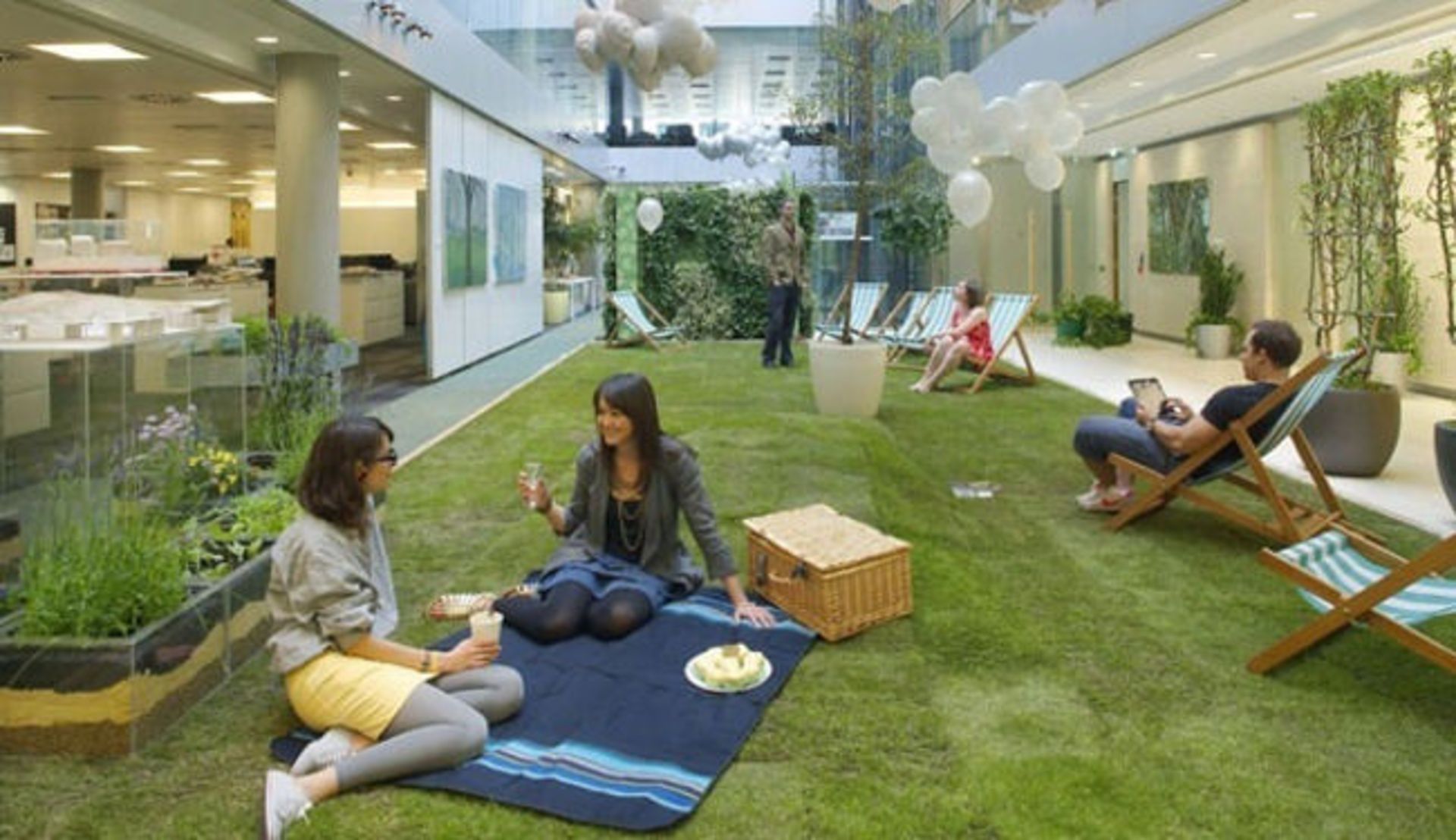 bringing-a-picnic-green-inside