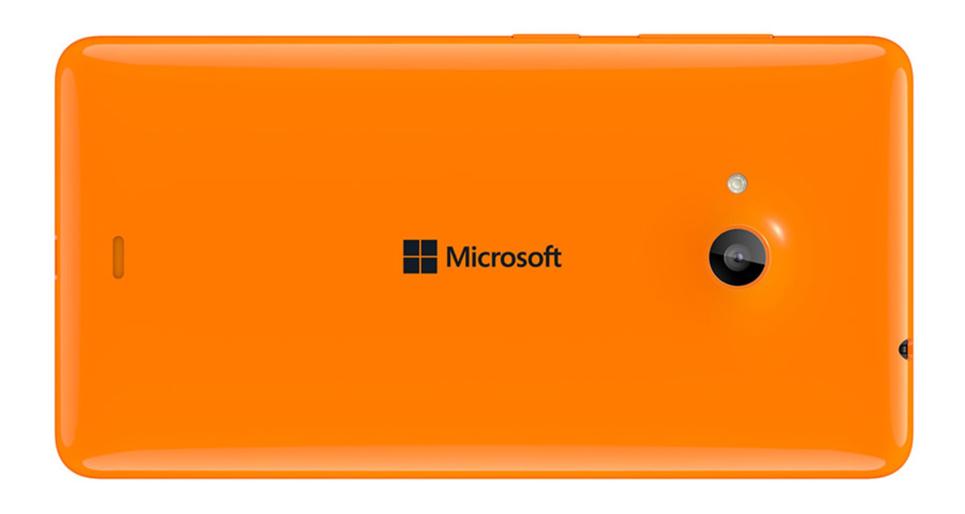 Lumia-535 Back Orange