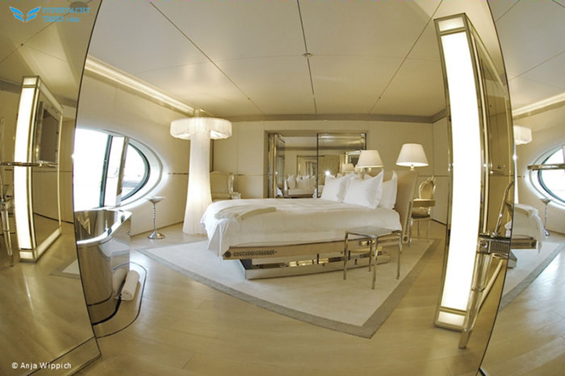 لوکس‌ترین کشتی‌های جهان