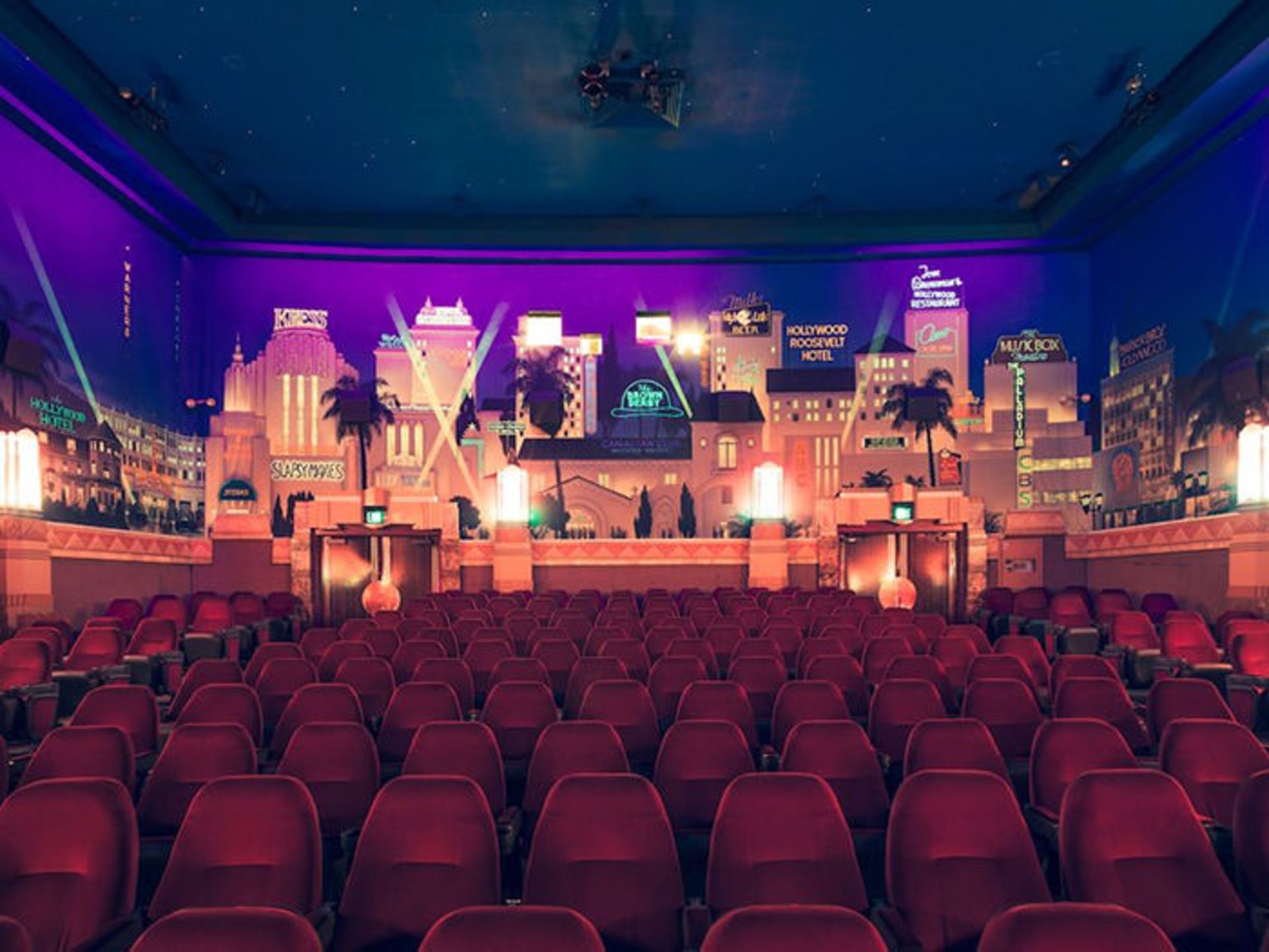 زیباترین سالن‌های سینمای جهان