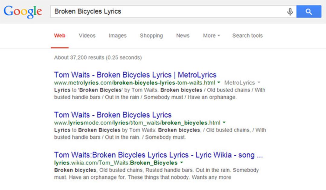 google-lyrics-waits