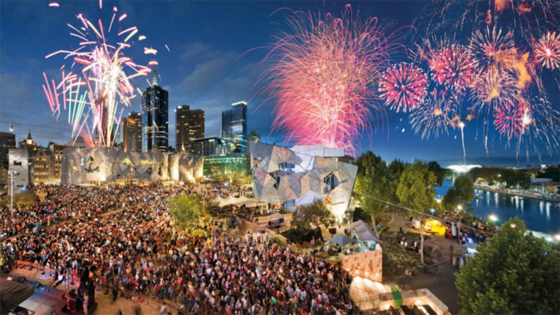 نگاهی به جشن‌های سال نو میلادی در شهرهای مختلف جهان