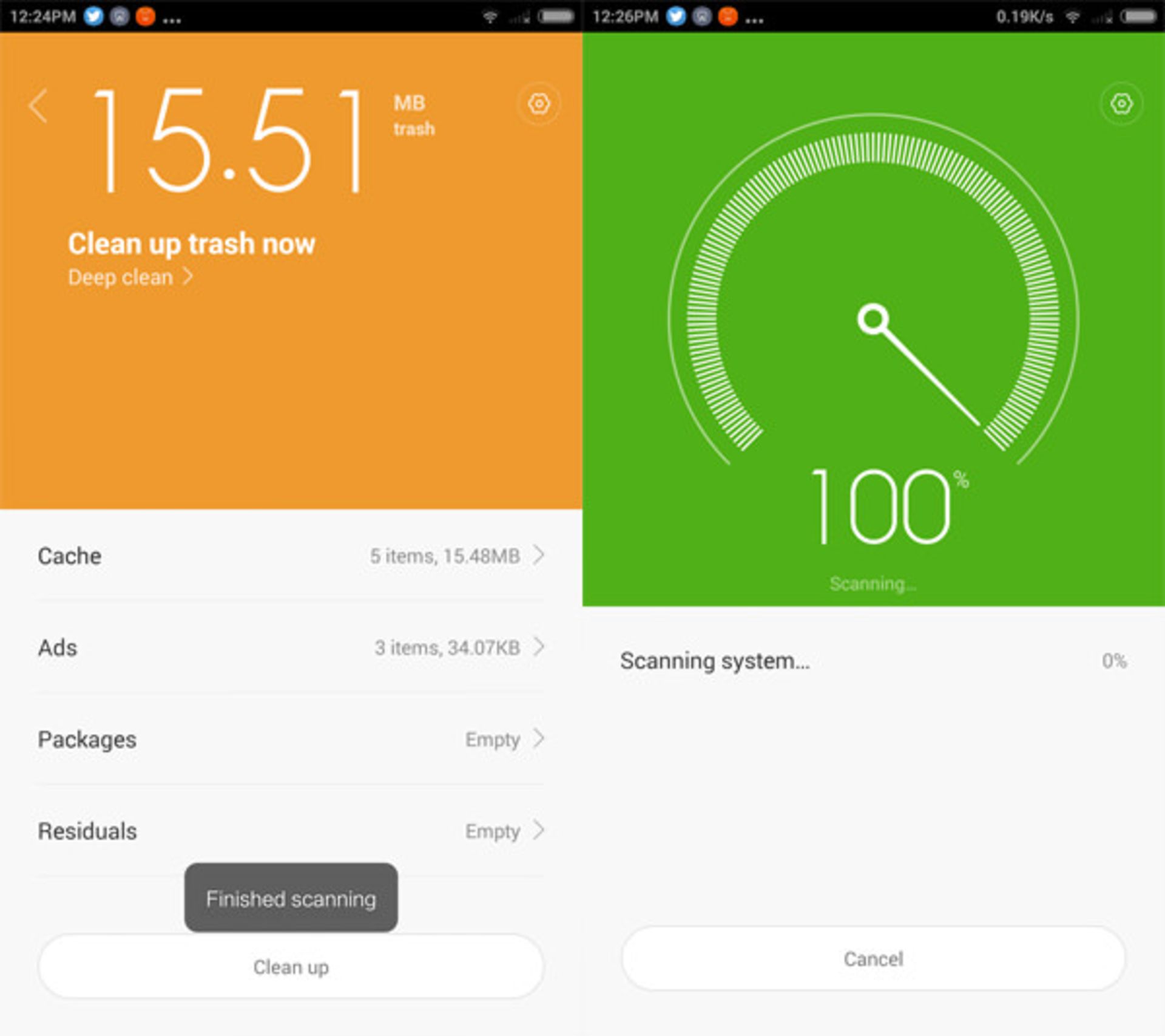Cleaner-and-Virus-Scanner