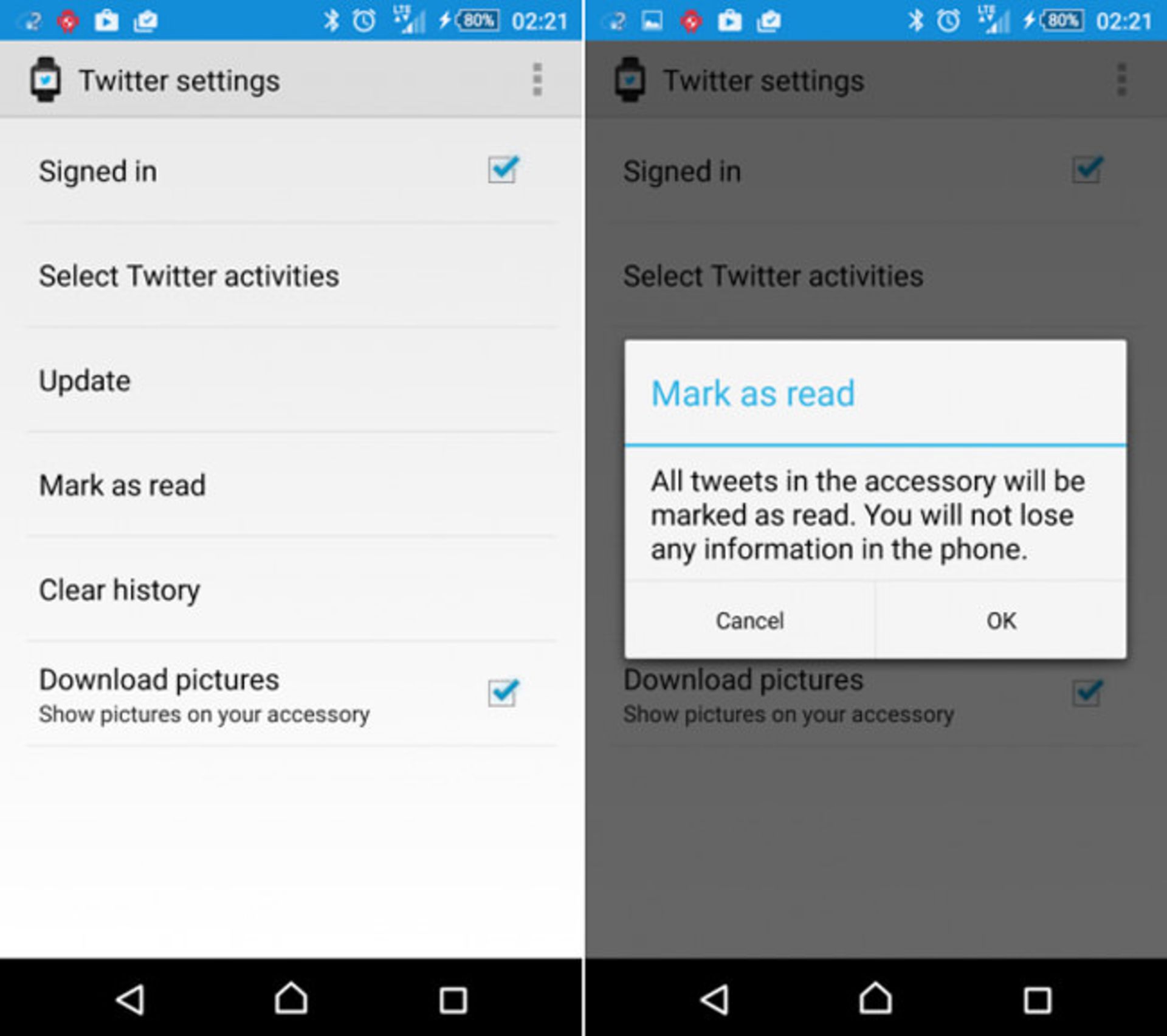 SmartEyeglassTwitter