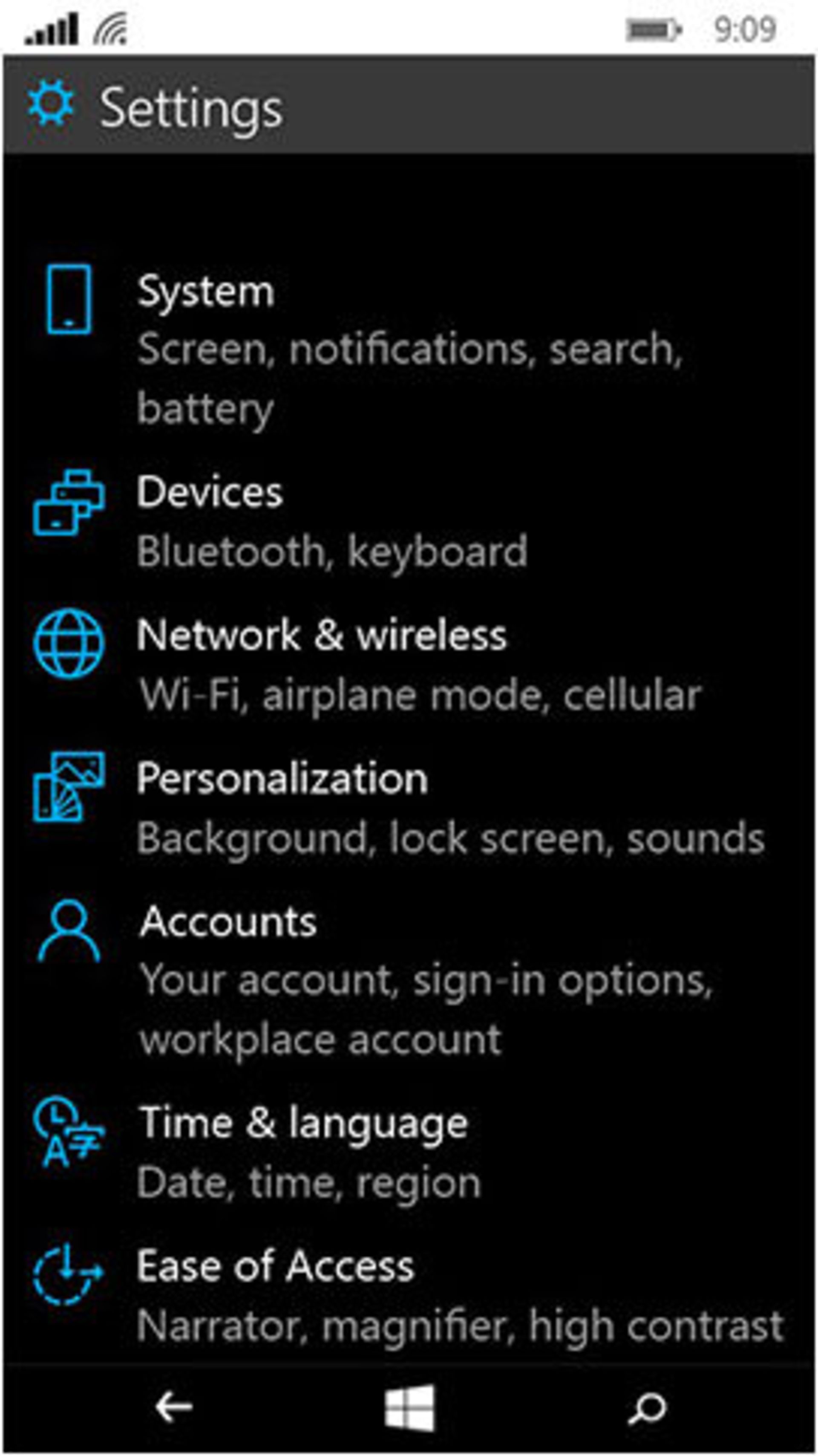 Windows-10-Phone-Settings