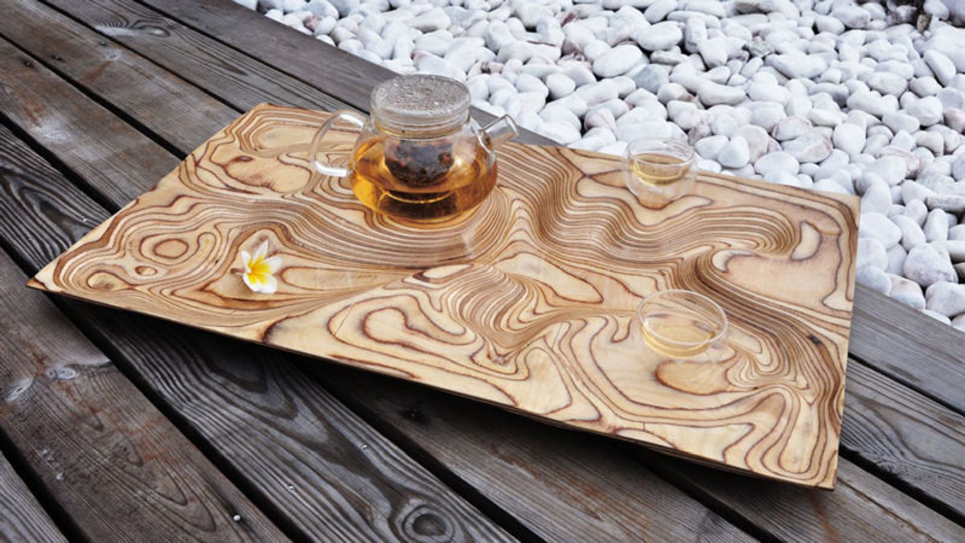 سینی چای با طرحی متفاوت