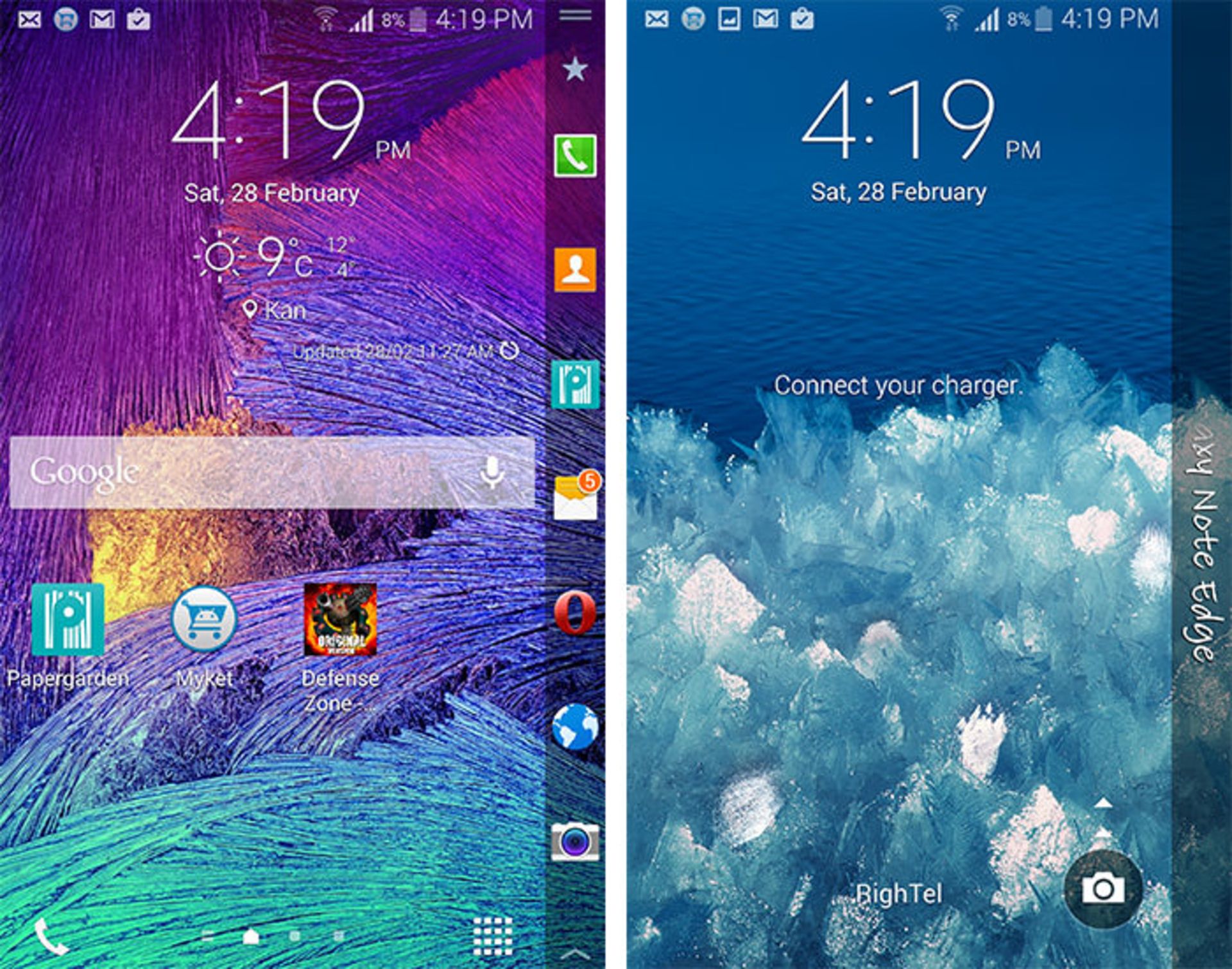 بررسی گلکسی نوت اج (Galaxy Note Edge)