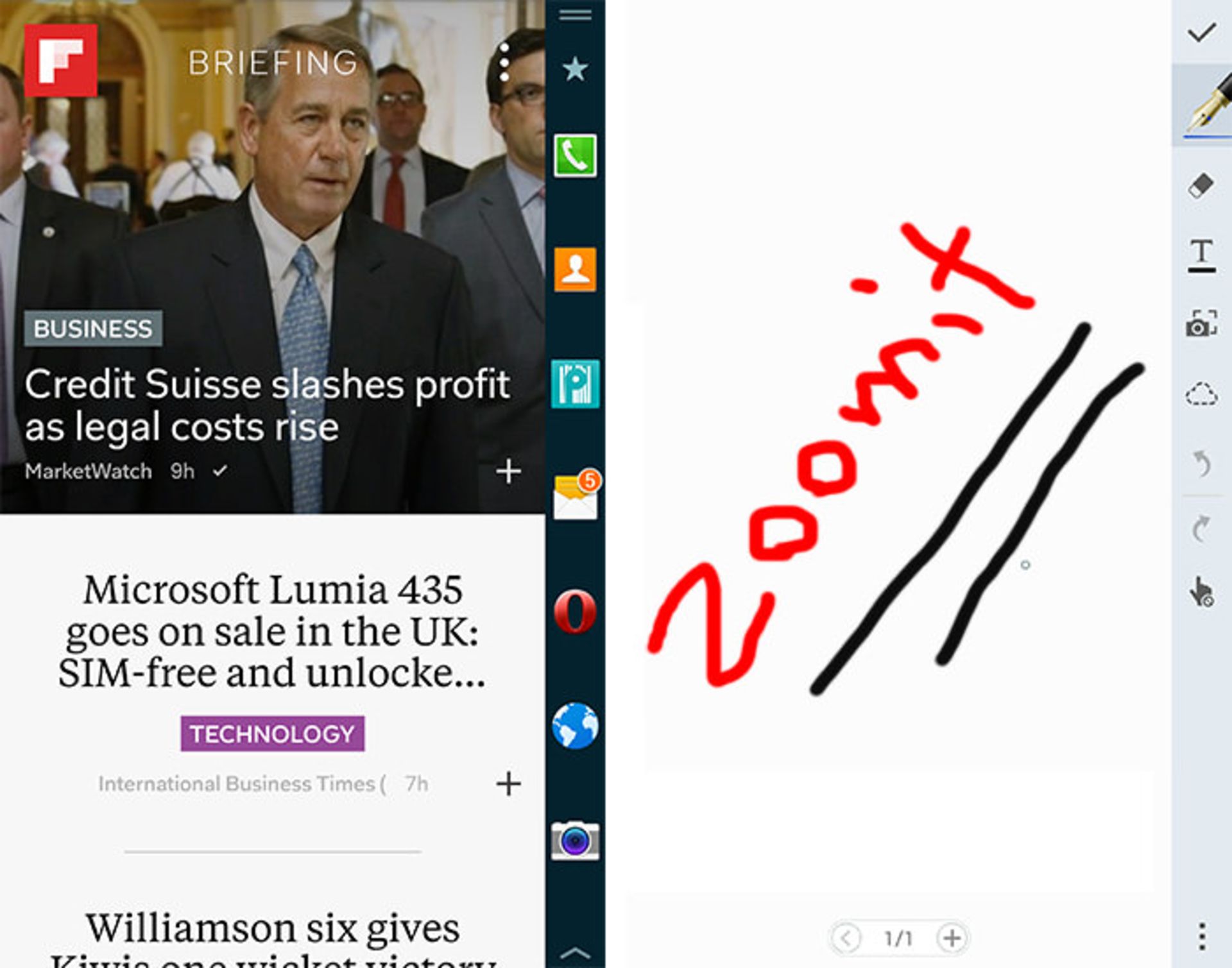 بررسی گلکسی نوت اج (Galaxy Note Edge)