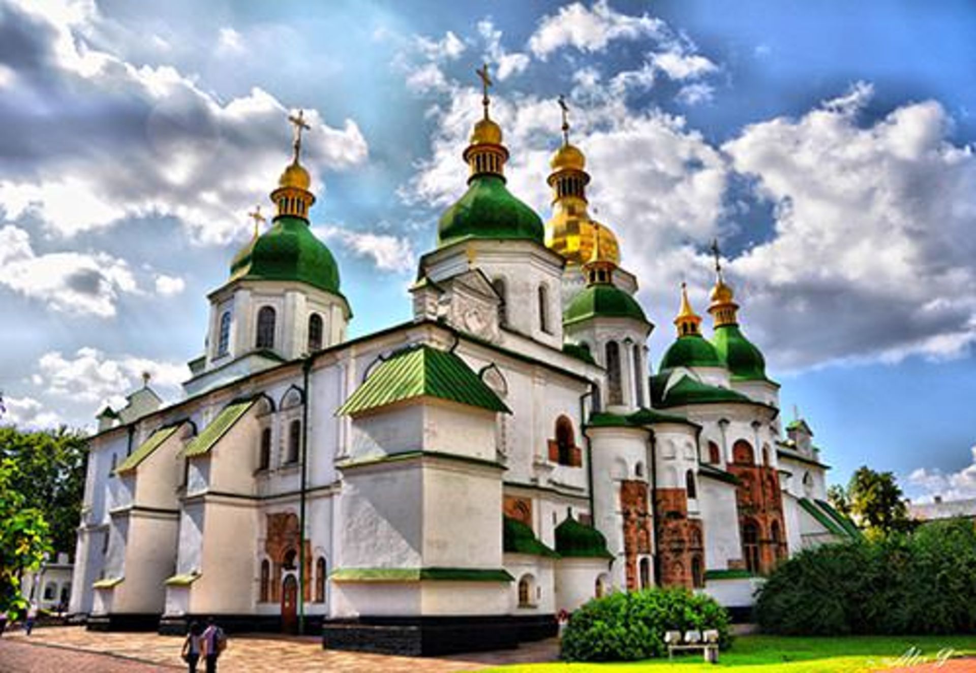 کلیسای جامع سانتا سوفیا در اوکراین