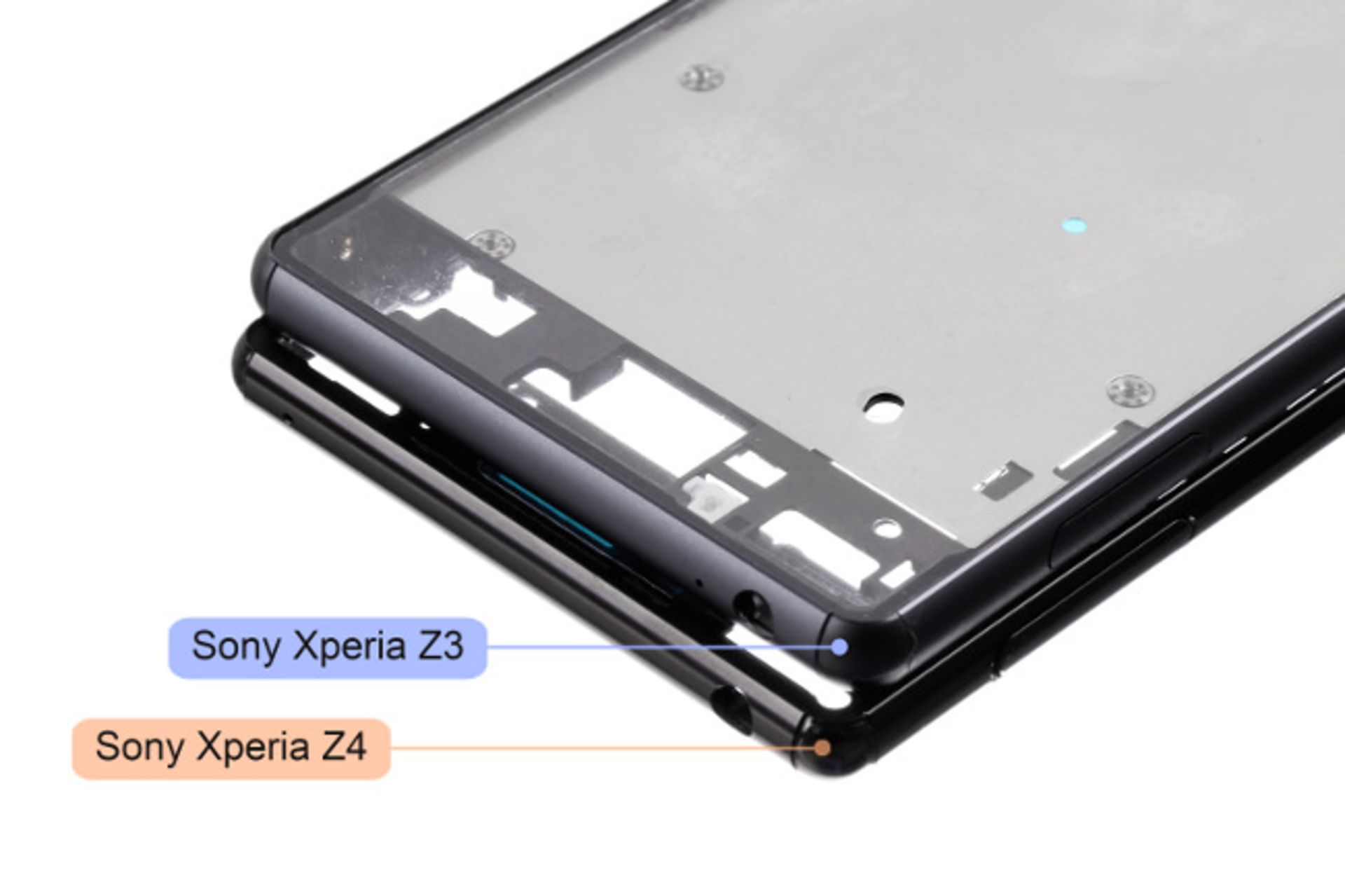 Leaked-Sony-Xperia-Z4-chassis-and-LCD-touch-digitizer 1