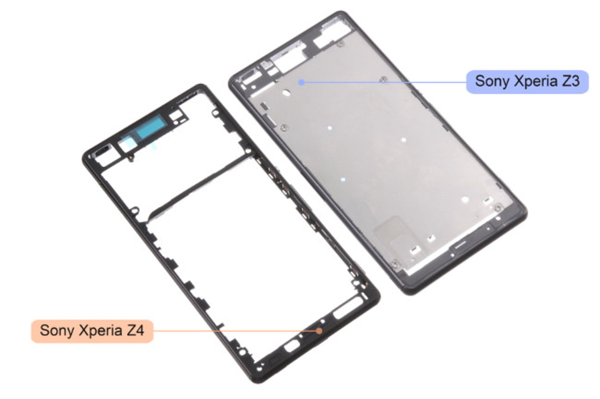 Leaked-Sony-Xperia-Z4-chassis-and-LCD-touch-digitizer 4