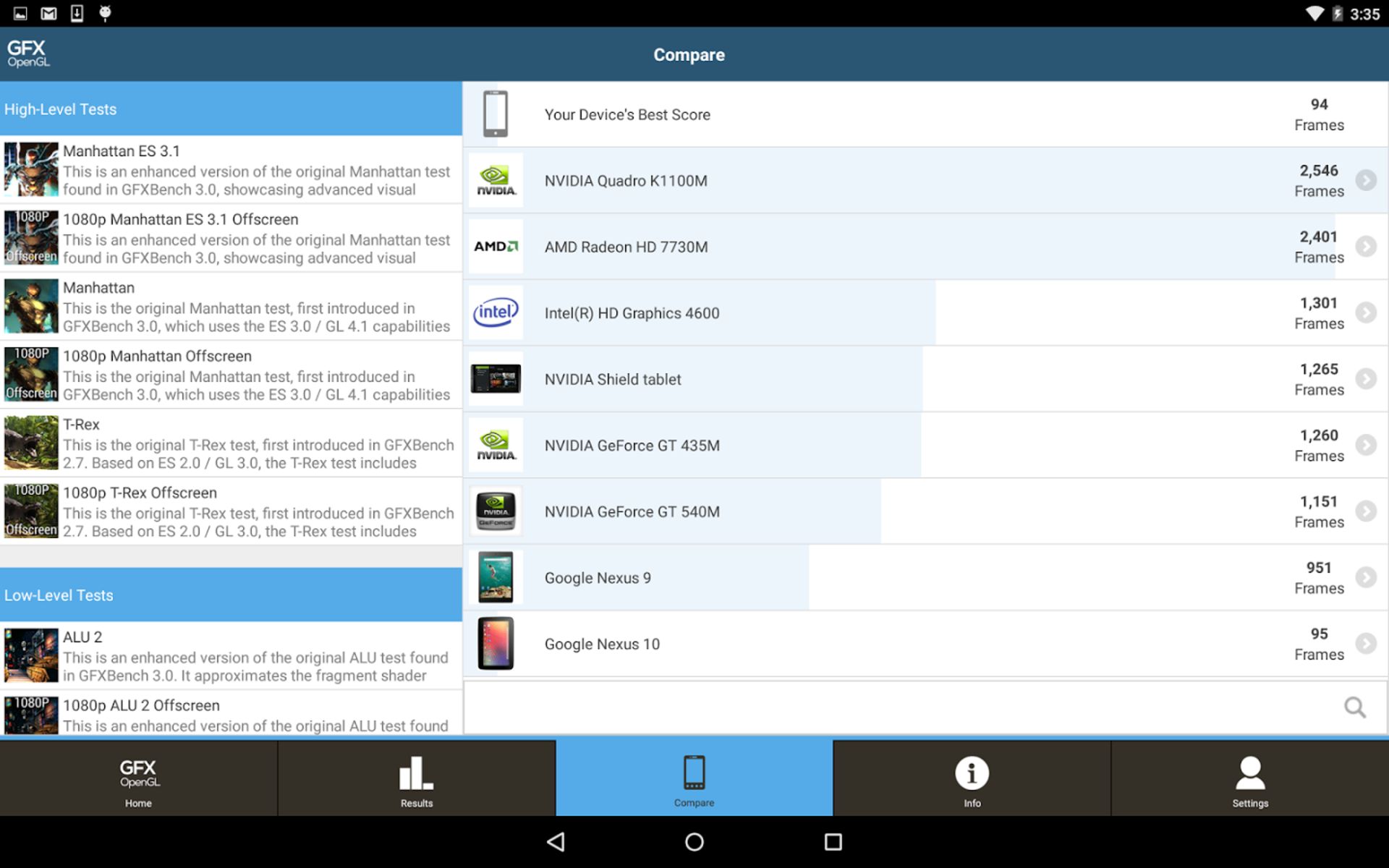 GFXBench 1