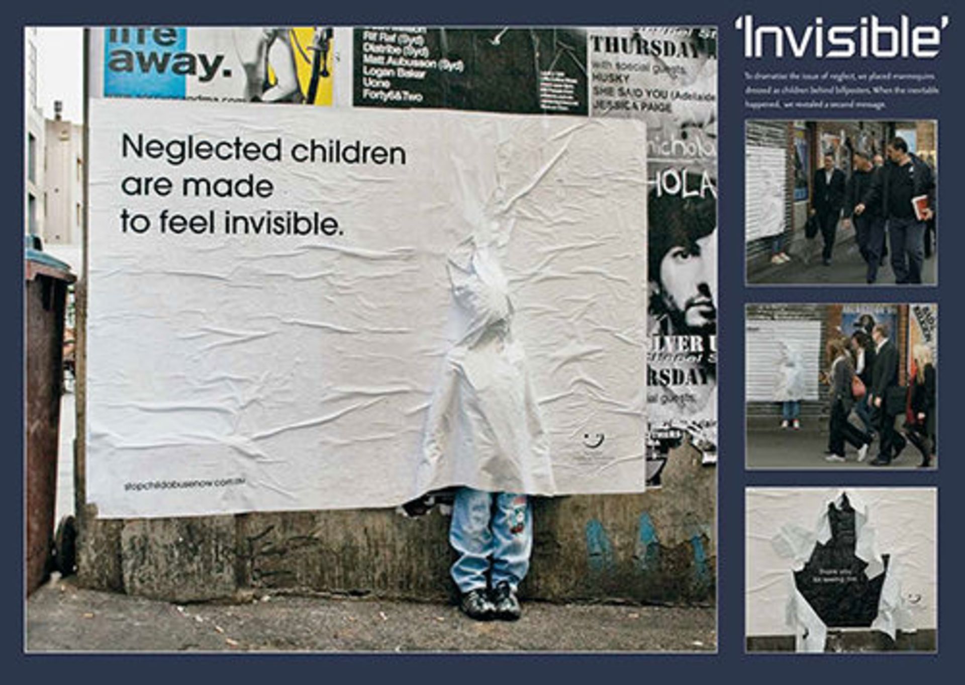 آگهی‌های قدرتمند اجتماعی در حیطه معضلات جوامع انسانی