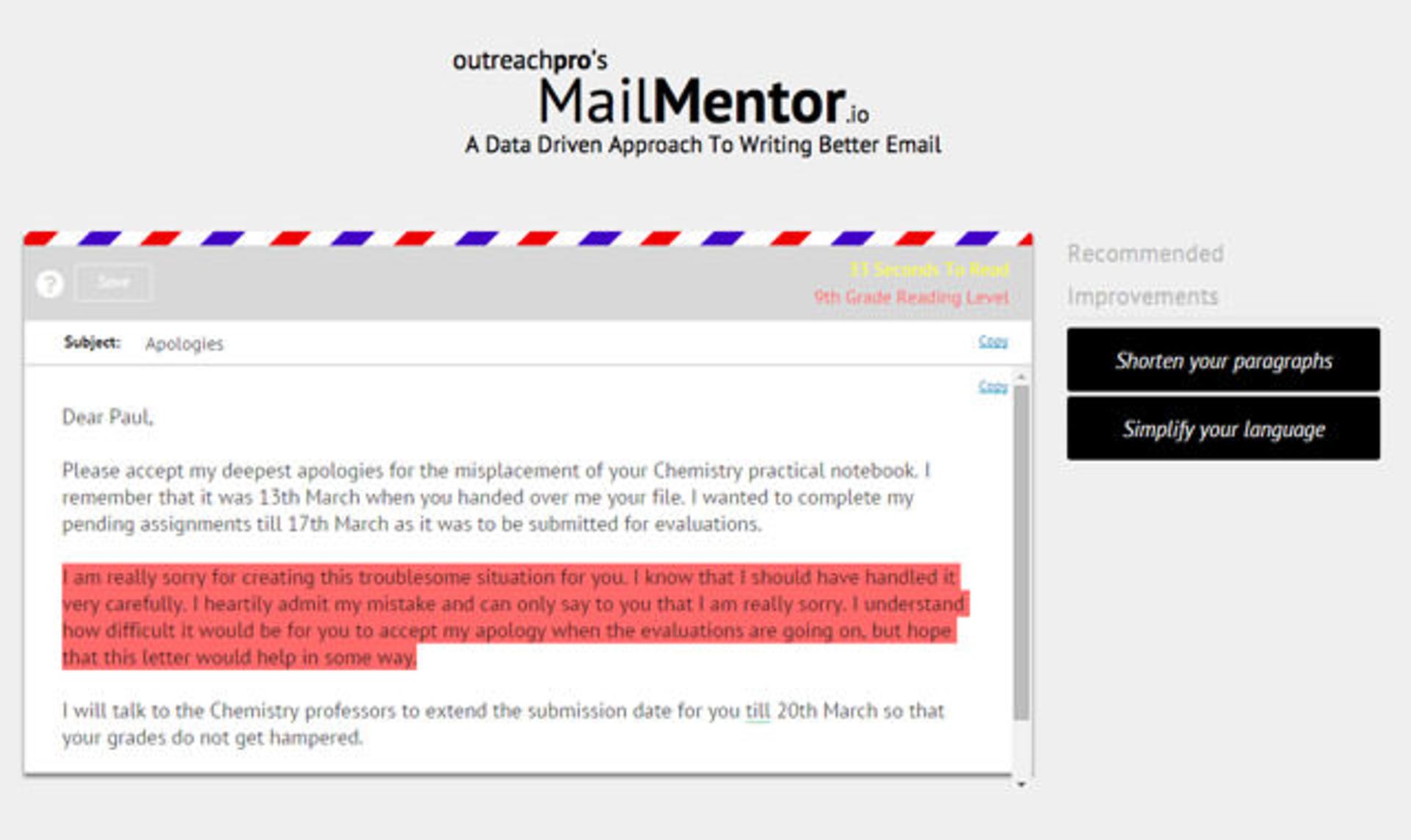 mailMentor