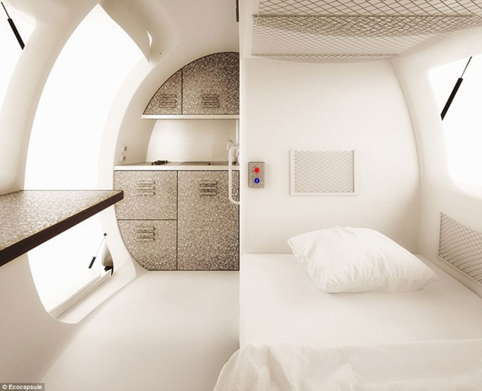 اکو کپسول، اقامت‌گاهی مدرن