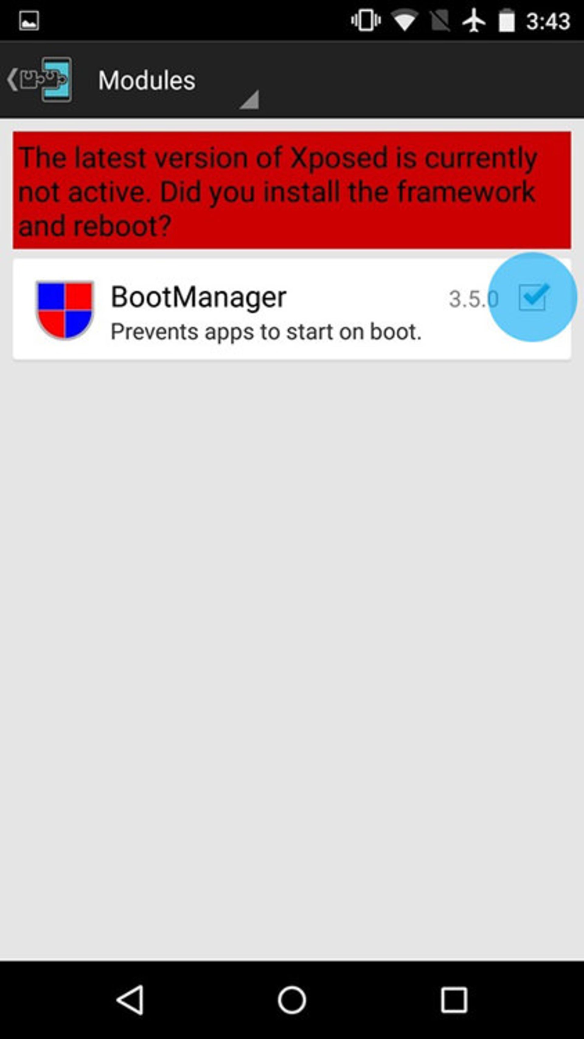 How to prevent Android apps from starting on boot 2