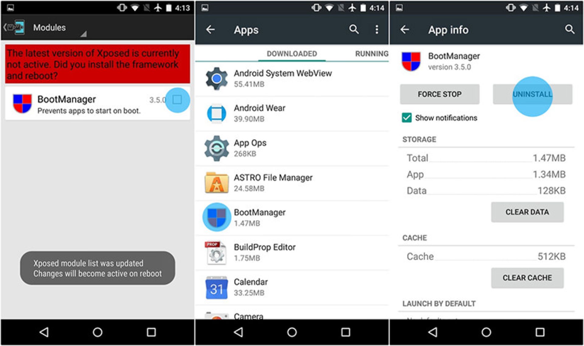 How to prevent Android apps from starting on boot 4