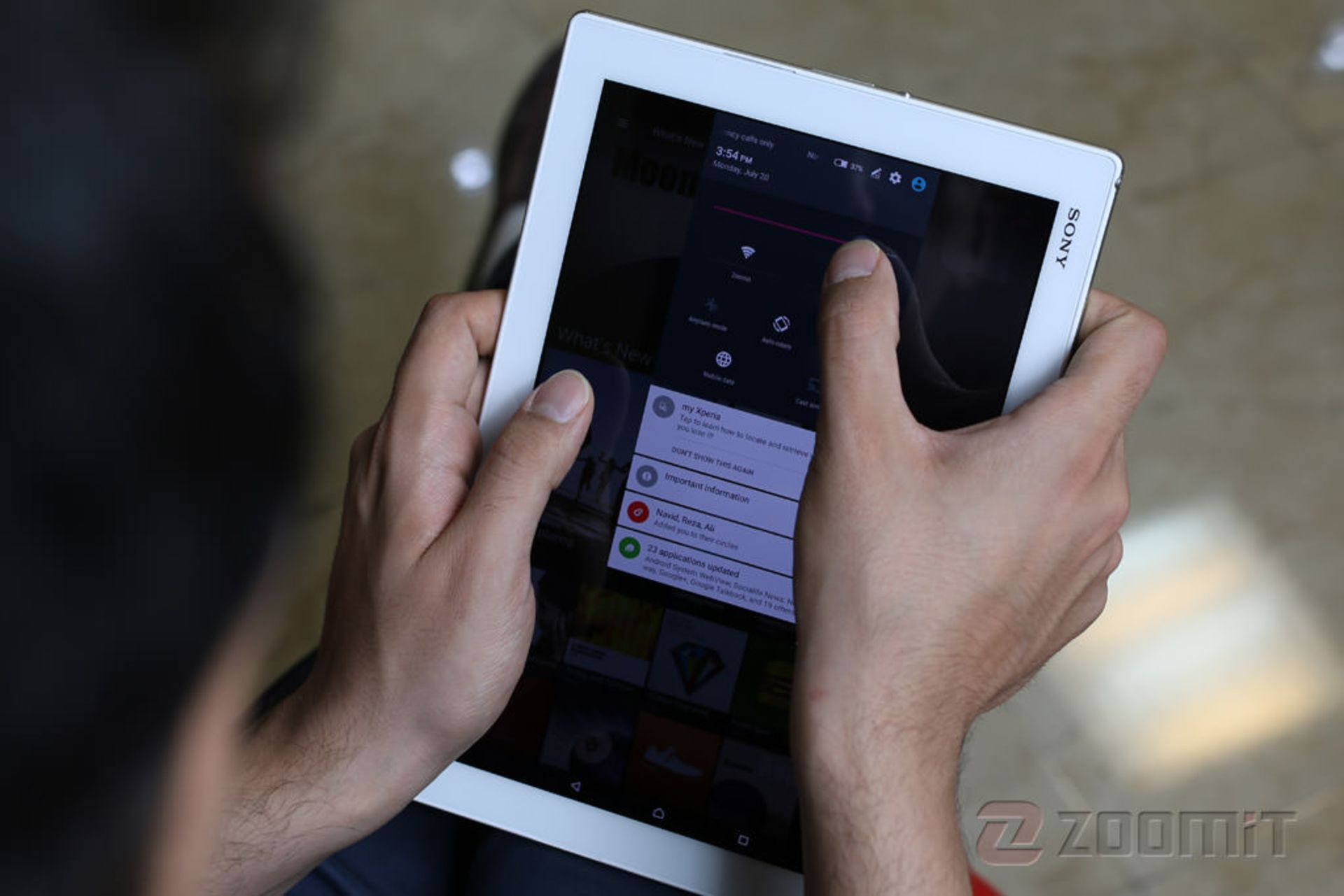 مرجع متخصصين ايران Xperia Z4 Tablet 20